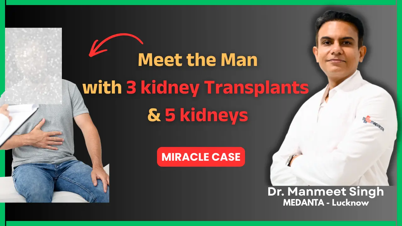 Kidney Transplant with 5 kidneys 